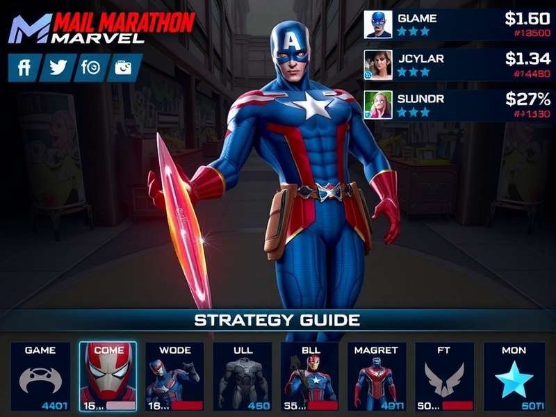 Mail Marathon Marvel Game Screenshot